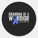 Search for diabetes warrior stickers Blue