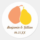 Search for pear wedding stickers Perfect pair