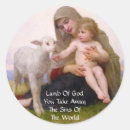 Search for lamb god stickers Catholic