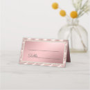 Search for rose gold place cards Elegant