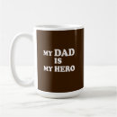 Search for dad is my hero mugs Best dad ever