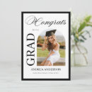 Search for photo graduation announcement cards Black and white
