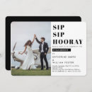 Search for sip sip hooray invitations Typography