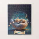 Search for moon and stars puzzles Whimsical