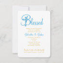 Search for boy and girl twin christening invitations Blue