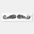 Search for fancy bumper stickers Moustache