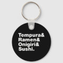 Search for food key rings Japan