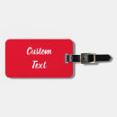 Search for bright luggage tags Text