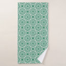 Search for emerald green bath towels Geometric