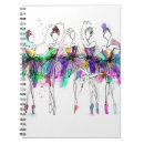 Search for dance notebooks Illustration