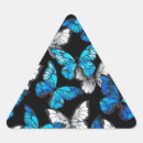 Search for blue triangles stickers Pattern
