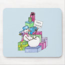 Search for new year mousepads Snowman
