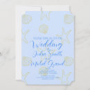 Search for sea shells wedding invitations Summer