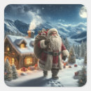 Search for santa claus stickers North pole