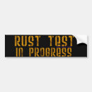 Search for rust bumper stickers Humour