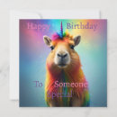 Search for capybara card birthday birthday cards Colourful