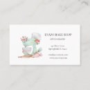 Search for kitchen business cards Watercolor