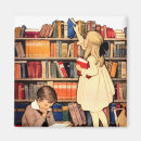 Search for vintage book magnets Read