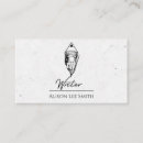 Search for science fiction business cards Writer