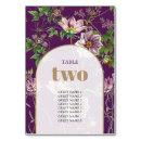 Search for purple table cards Botanical