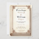 Search for literary wedding invitations Elegant