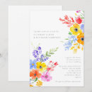 Search for bold floral wedding invitations Yellow