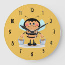 Search for cartoon bee clocks Cute