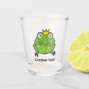 Search for frog shot glasses Cartoon