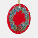 Search for ginger christmas tree decorations Red