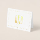 Search for gold border note cards Modern