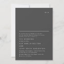 Search for grey wedding invitations White
