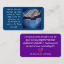 Search for gospel business cards Bible