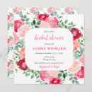 Search for valentine bridal shower invitations Pink and red