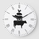 Search for animal silhouette clocks Country