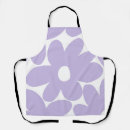 Search for lavender flowers aprons Pattern