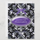 Search for damask sweet 16 invitations Purple