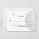 Search for golf rsvp cards White