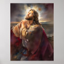 Search for jesus praying posters Religious