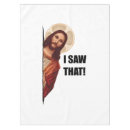 Search for christian tablecloths Jesus