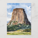 Search for devils tower postcards Black hills