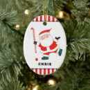 Search for santa hockey christmas decor Funny