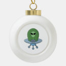 Search for spaceship christmas tree decorations Alien
