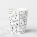 Search for charlie brown paper cups Peanuts comic strip