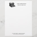 Search for typewriter business stationery Elegant