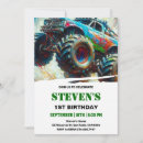 Search for monster truck invitations Boy