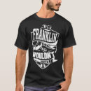 Search for franklin tshirts It's