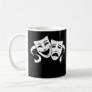 Search for comedy and tragedy mugs Masks