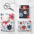 Search for vintage red wrapping paper Botanical