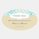 Search for damask wedding stickers Simple