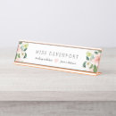 Search for teacher name plates Blush pink